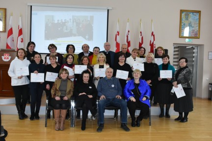 ტრენინგ კურსი ეროვნული სასახლის თანამშრომლებისთვის